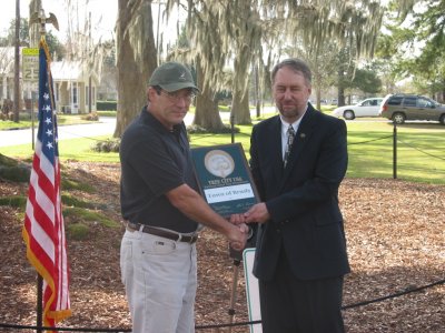 Paul Orr with the LSU Forestry Department